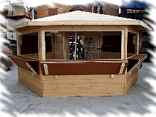 casetta in legno esterna