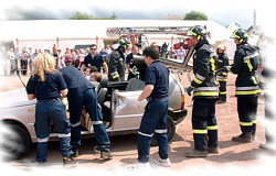 Vigili del fuoco volontari e protezione civile in Valsugana